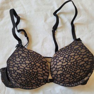 American Eagle Aerie 32A Lace Adjustable Front Clasp Bra